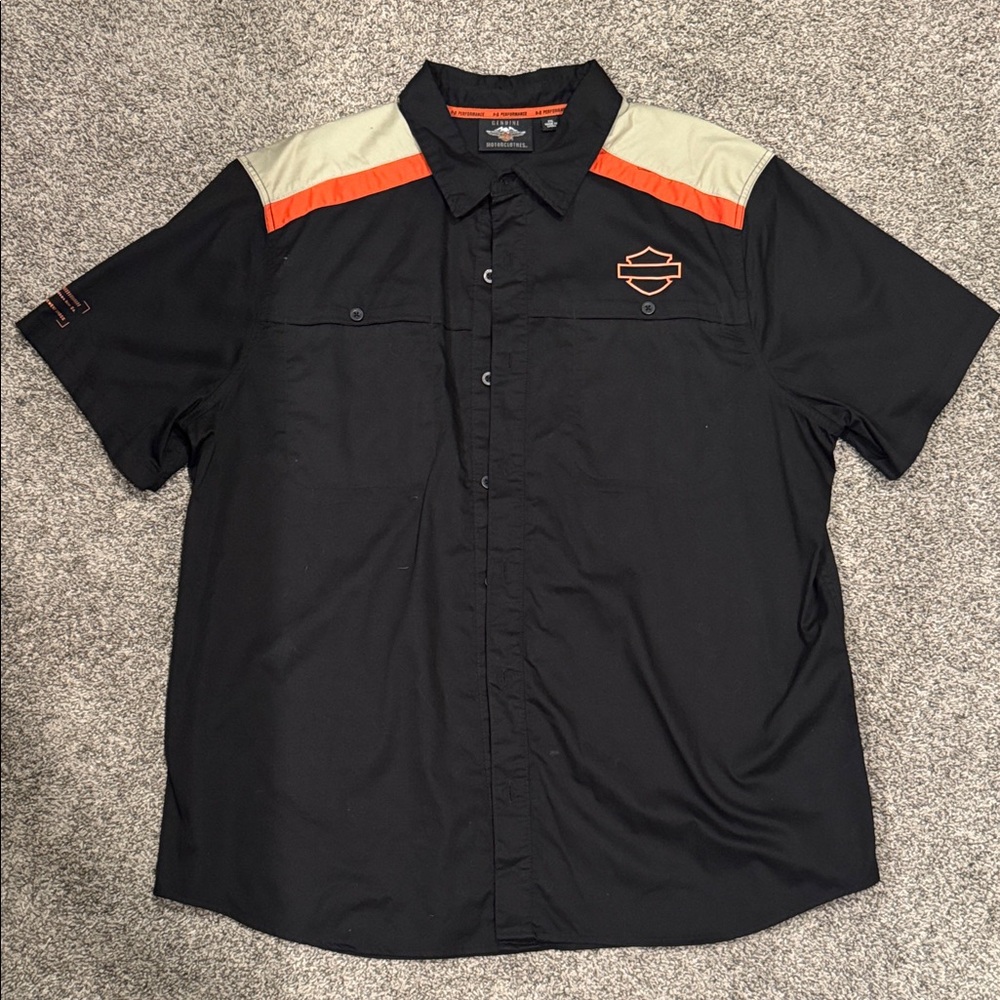 Harley Davidson Mechanics Button Down Shirt